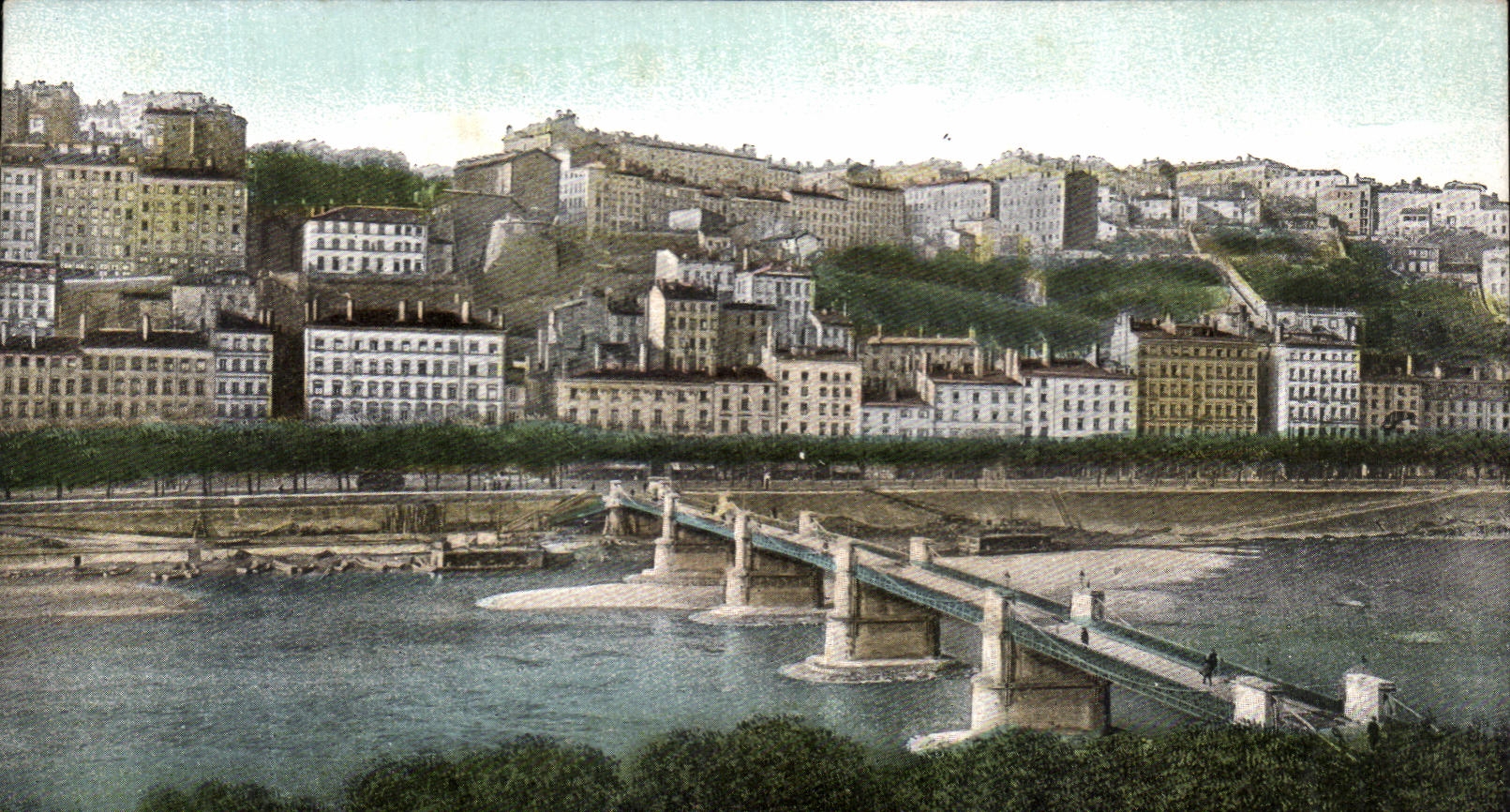 CPA Lyon the bridge Clear St