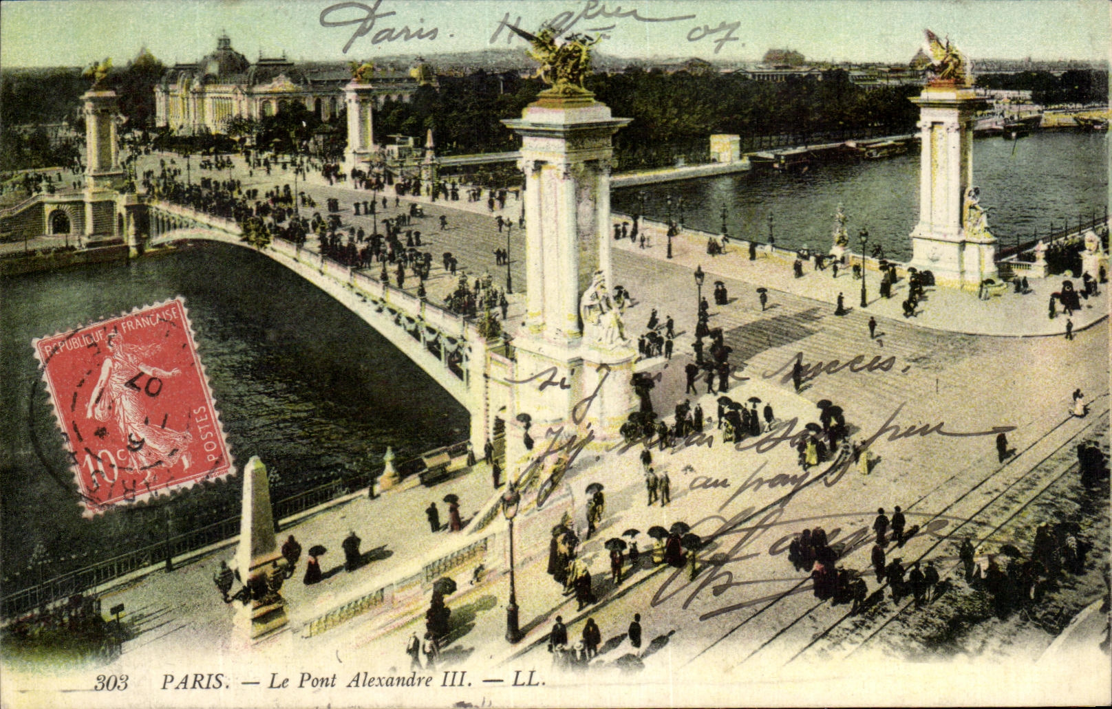 CPA Paris the Bridge Alexandre III