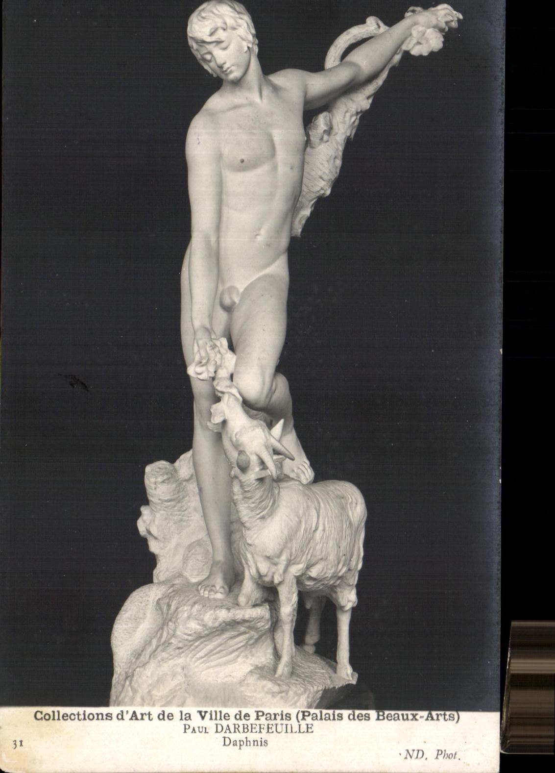 Arte Of de Of de la coleccion de CPA la ciudad de la cabra de los daphnis de Paris Paul Darbefeuille