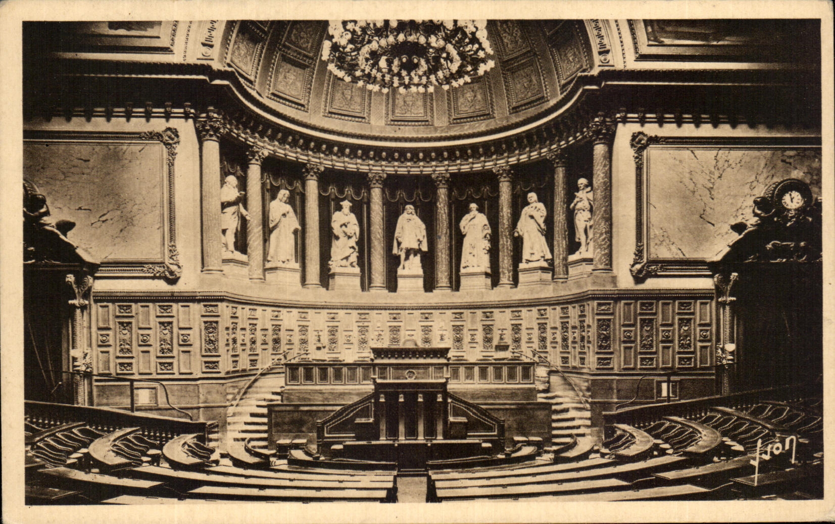 CPA Paris Senate Room of the meetings