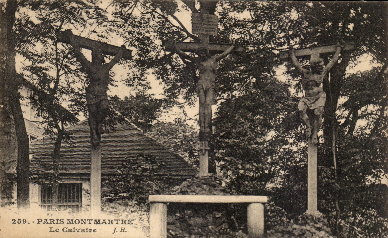 CPA Paris Montmartre Le Calvaire Christ