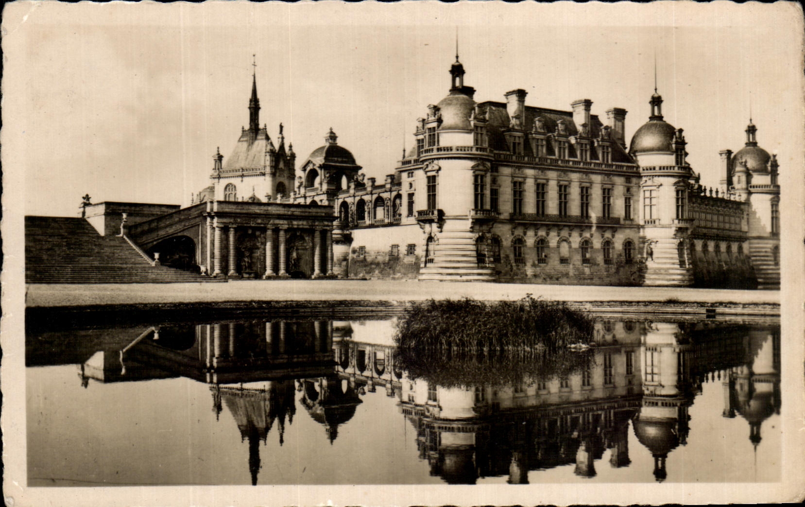 CPA Chateau De Chantilly Cte Nord Est
