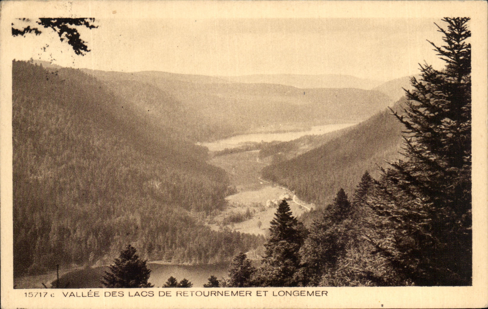 CPA Valley Of the Lakes De Retournemer And Longemer