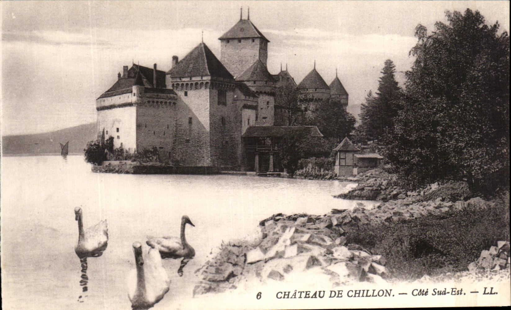 CPA Chateau De Chillon Cote Sud Est