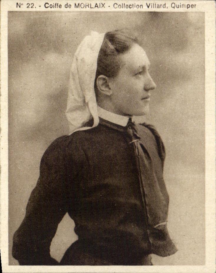 Image Caps with Morlaix Collection Villard Quimper Folklore