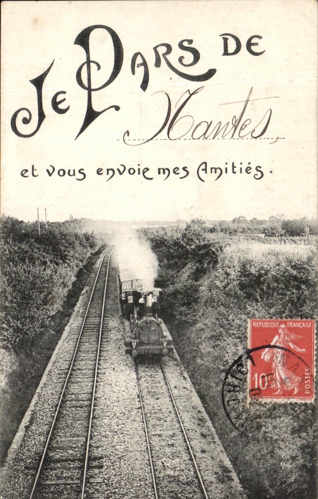 CPA I Leave Nantes Train