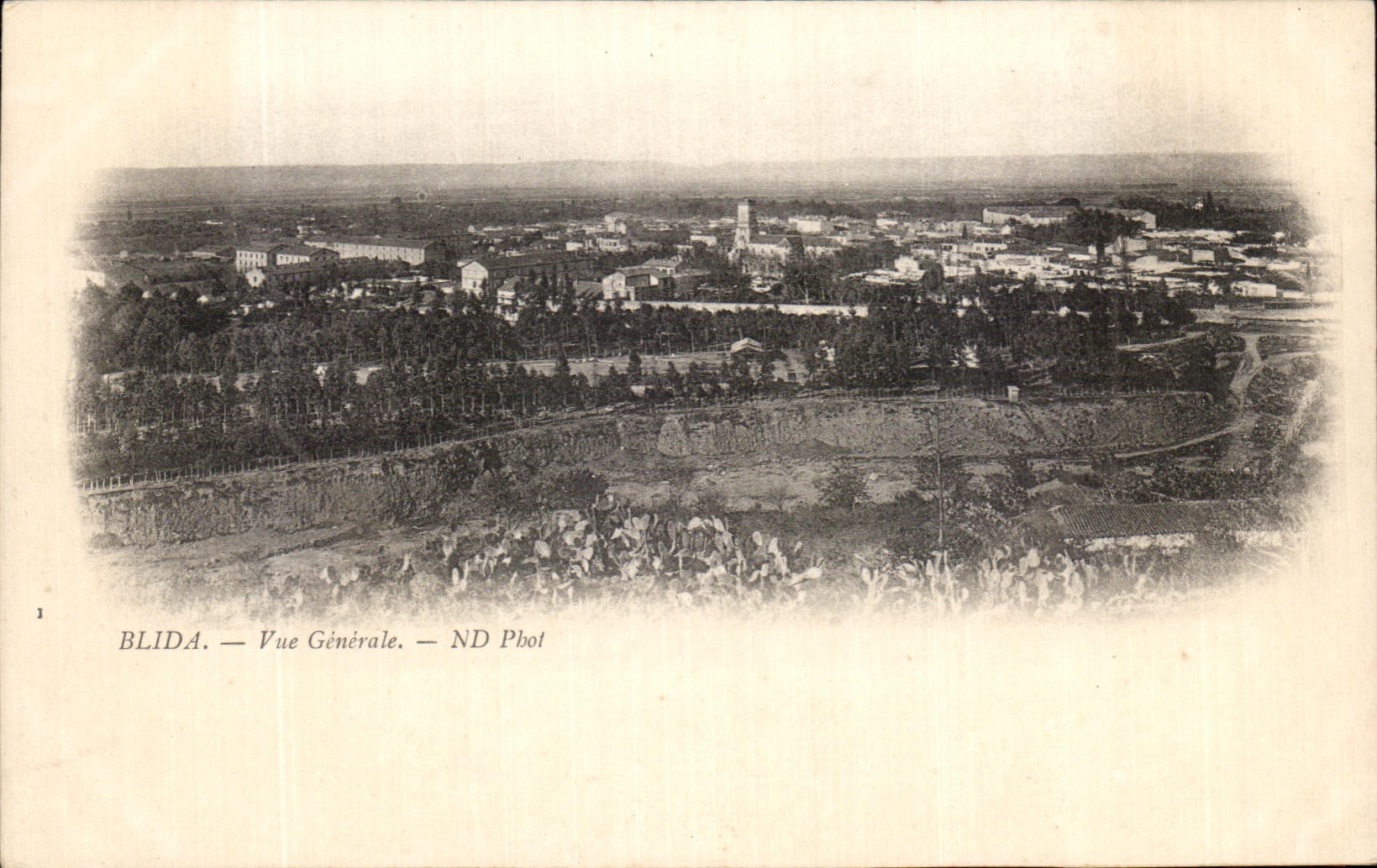 CPA Blida View Algeria