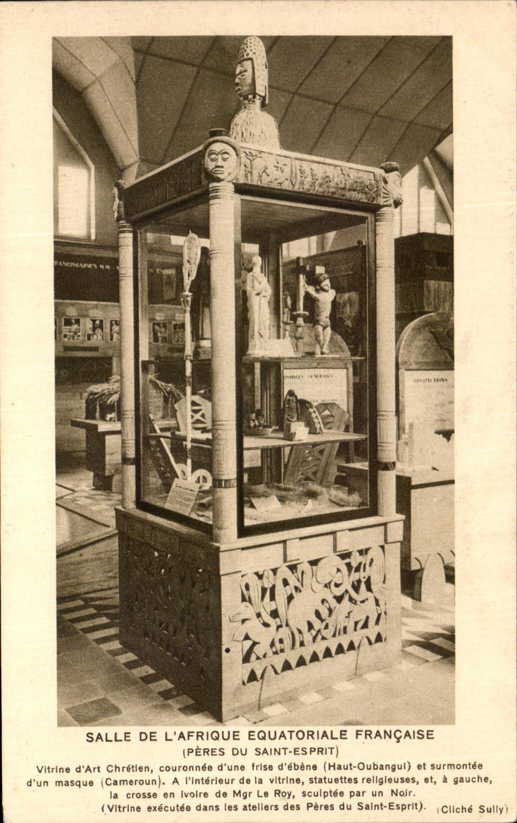 CPA Room Of Equatorial Africa French Window of art Chretine