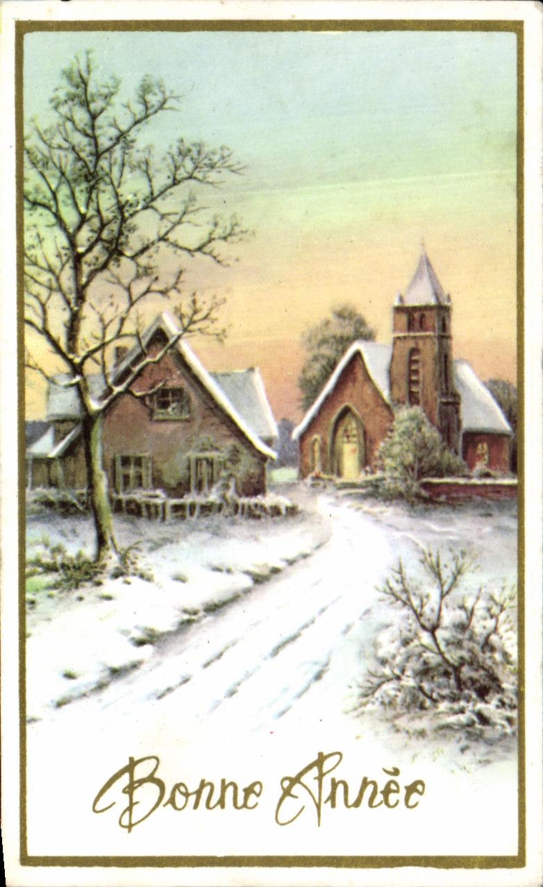 CPA Bonne Annee