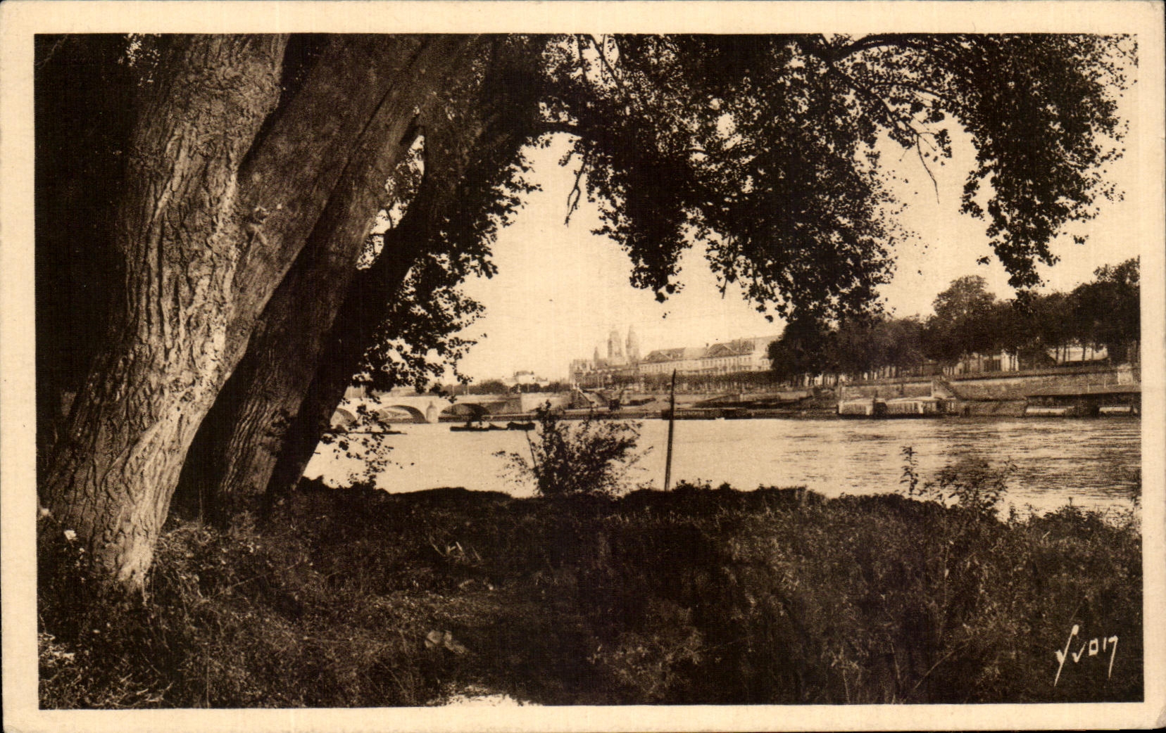 CPA City at the edge of a river