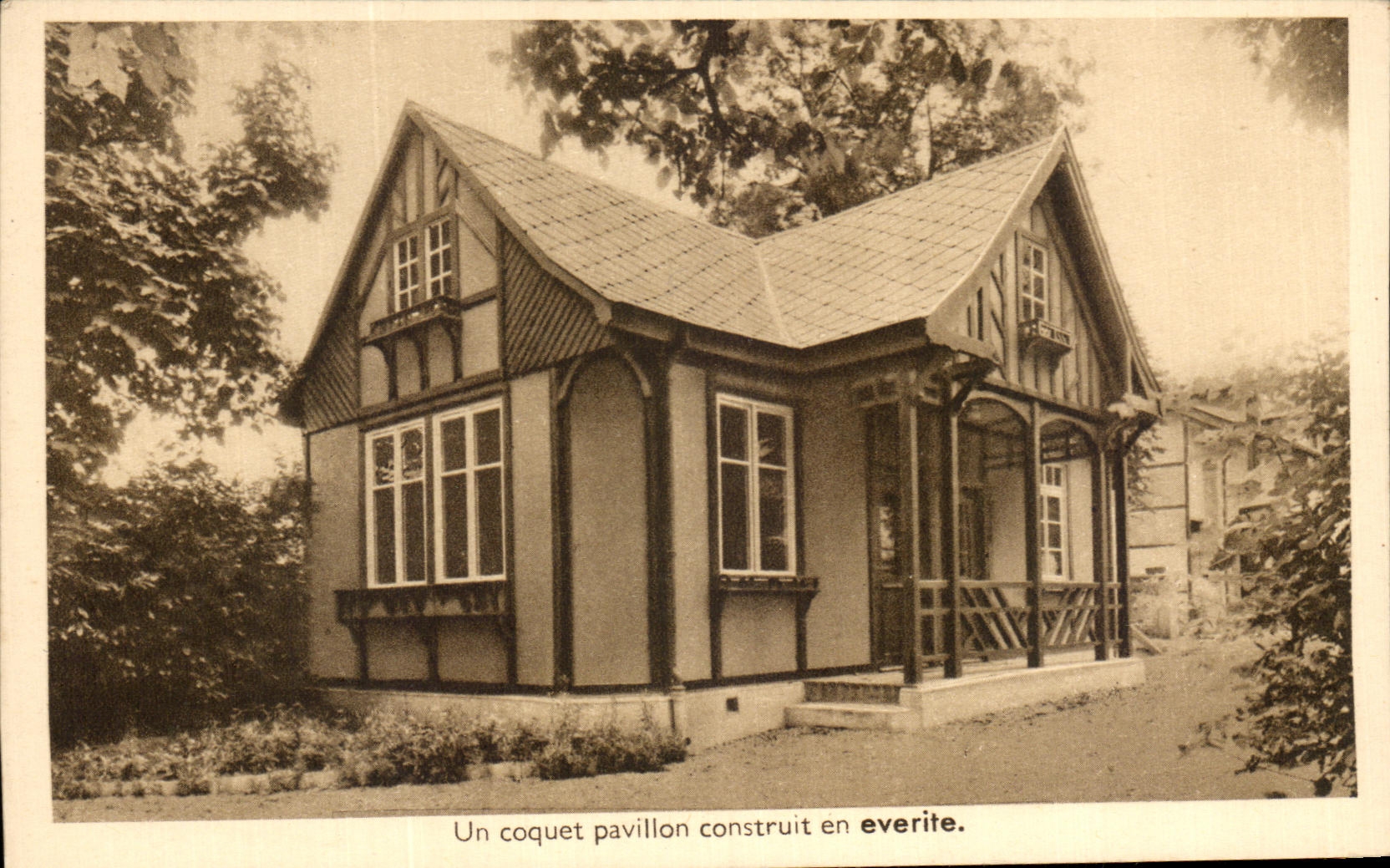 CPA an Vain House Built In Everite