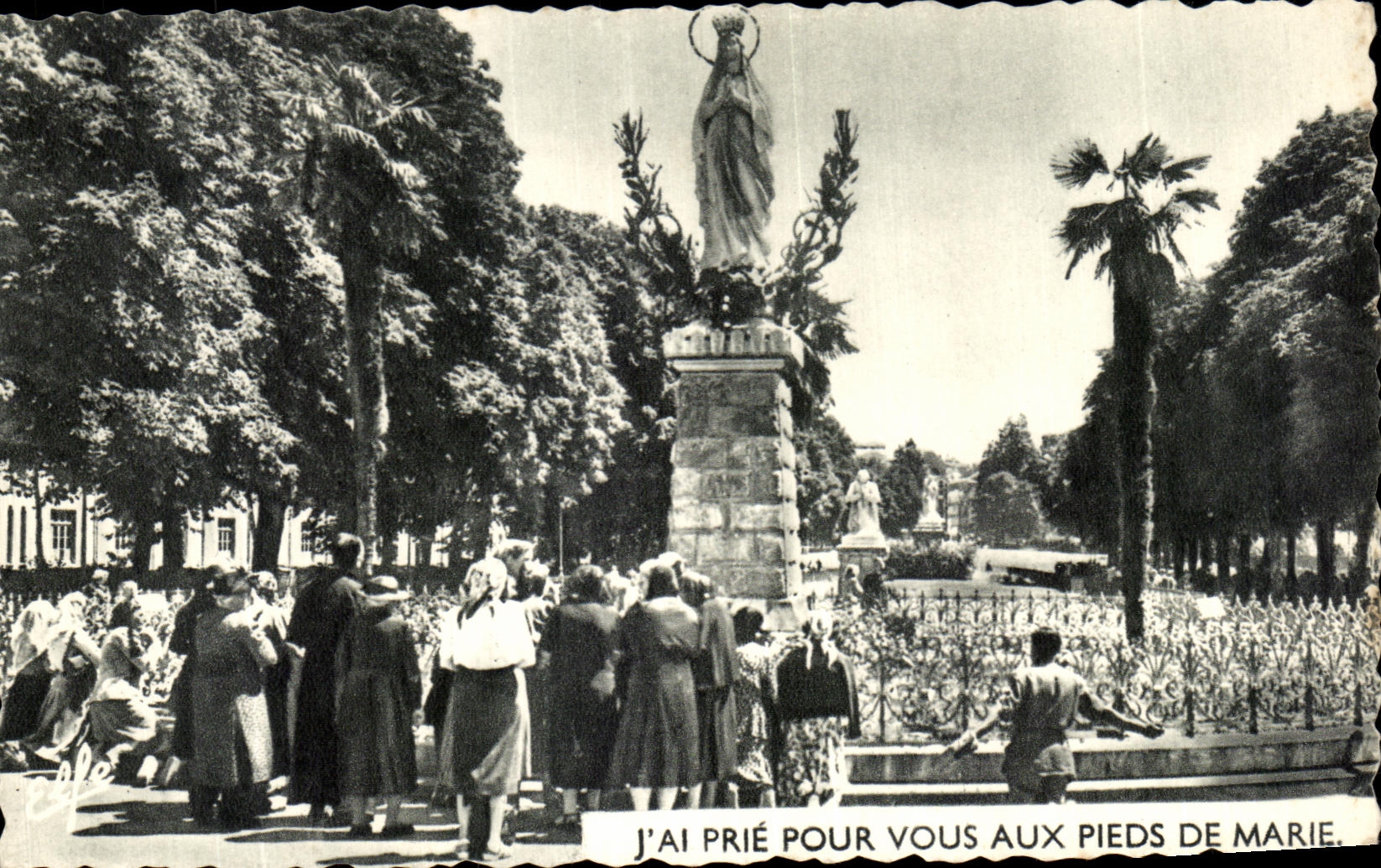 CPA I have Request For You With the Feet of Marie Lourdes