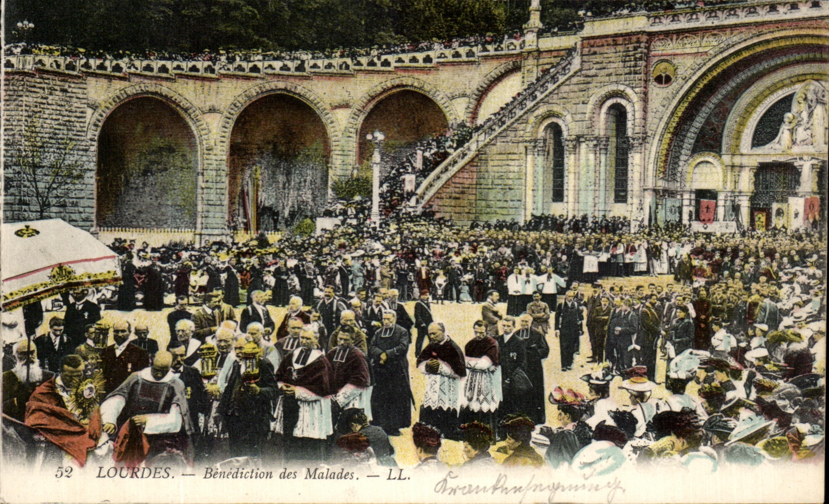 CPA Lourdes Blessing of the Patients