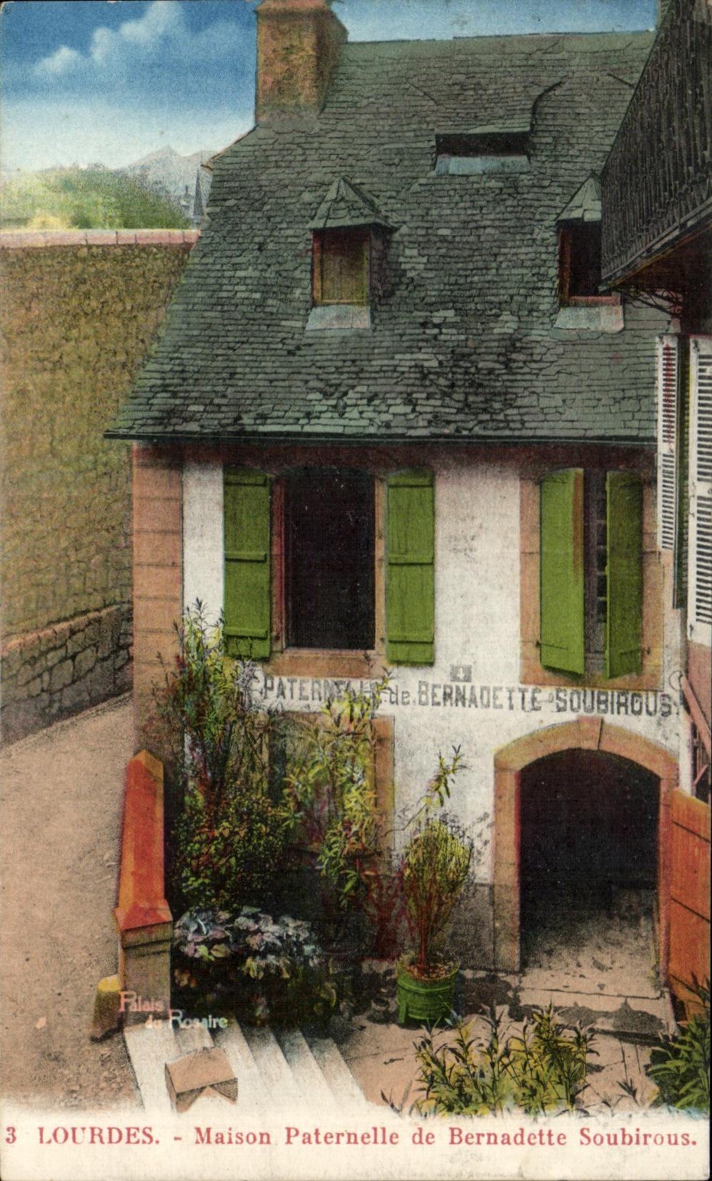 CPA Lourdes Paternal House of Bernadette Soubirous