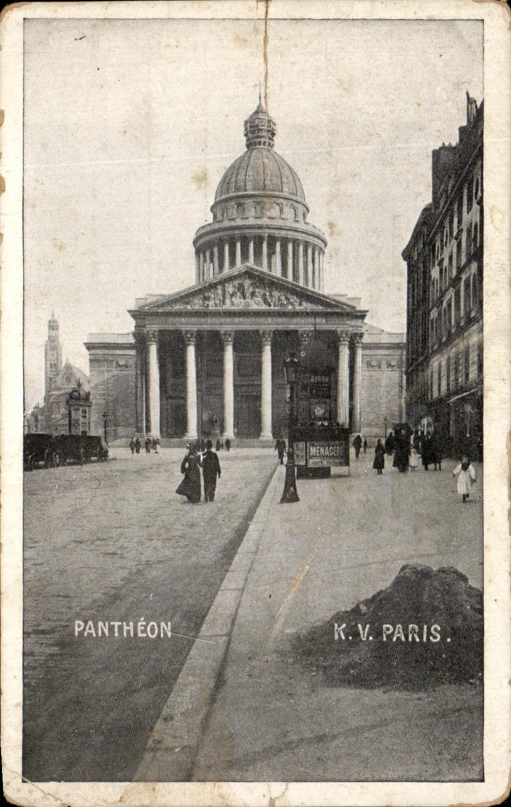 CPA the Pantheon Paris