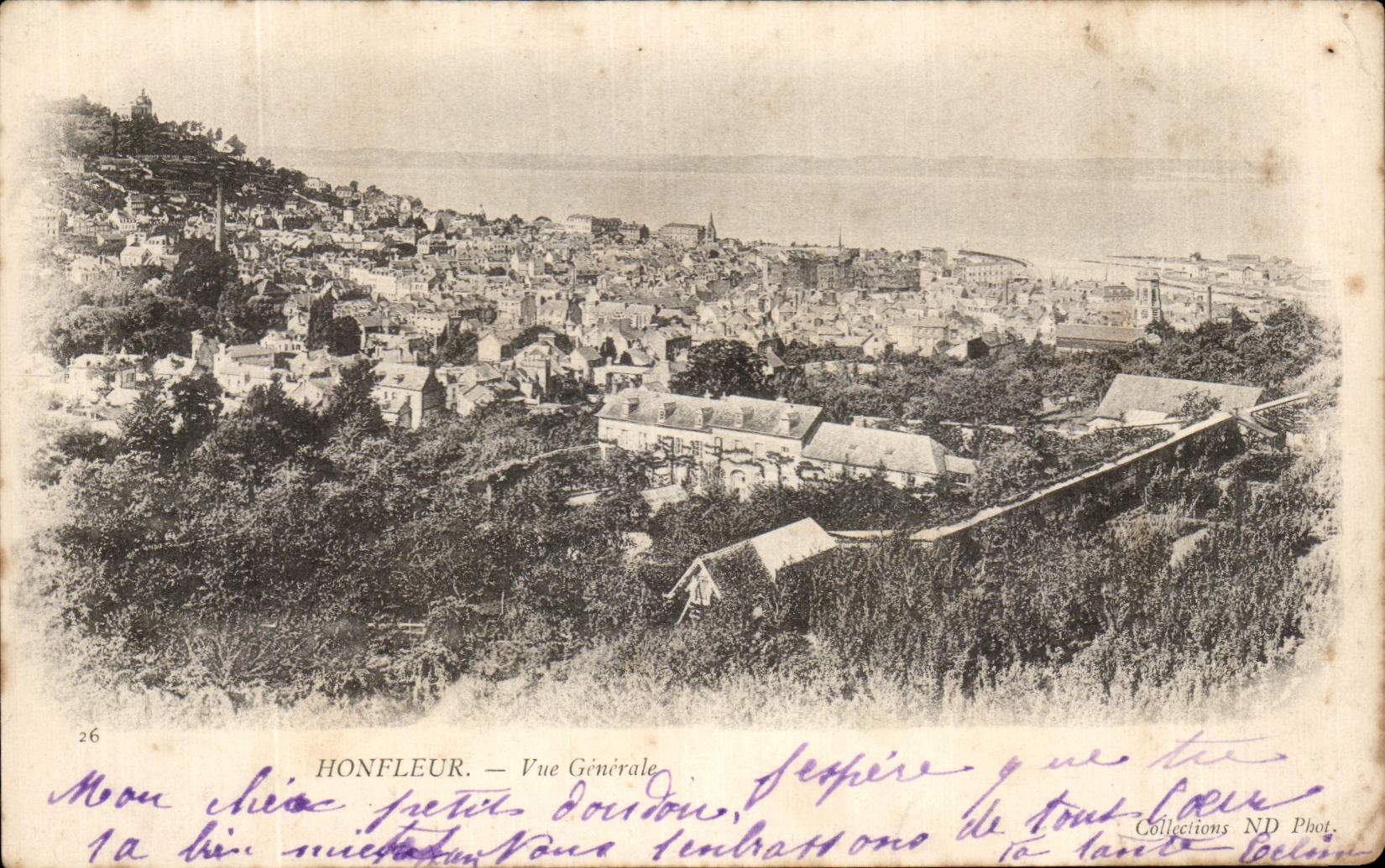 CPA Honfleur Vue Generale