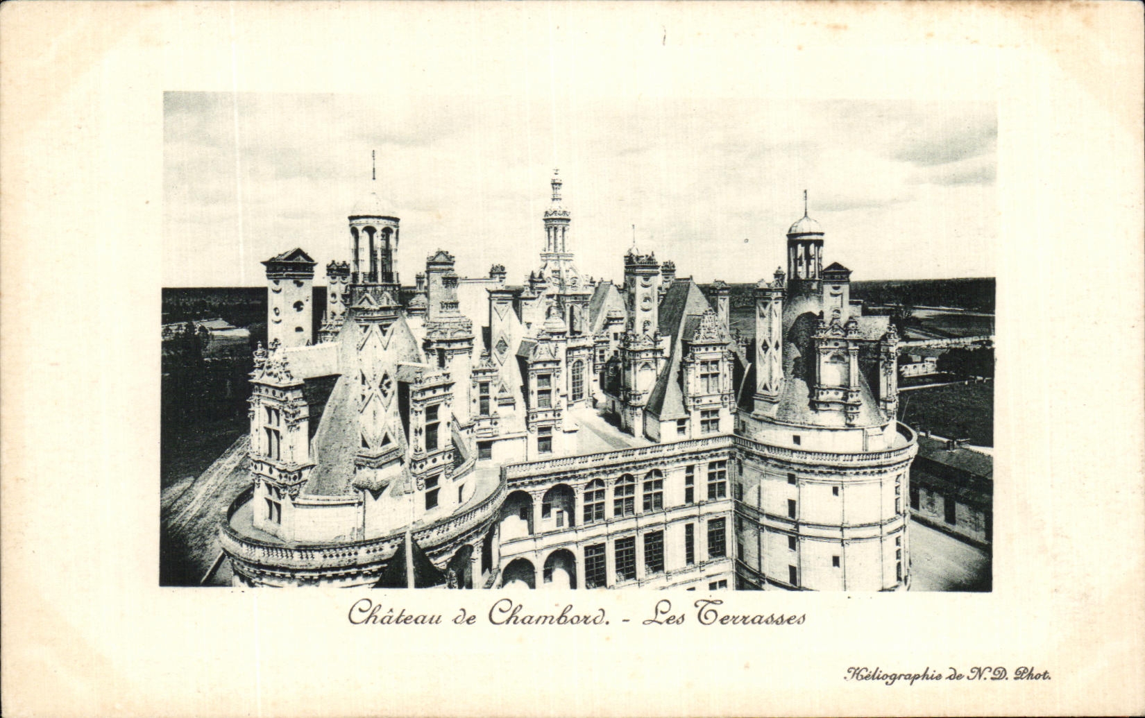 CPA Chateau de Chambord Les Terrasses
