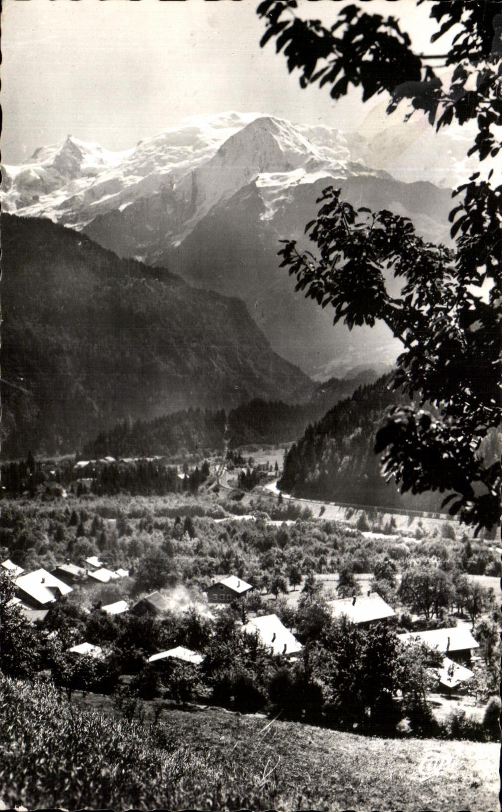 CPA Servoz and Mont Blanc