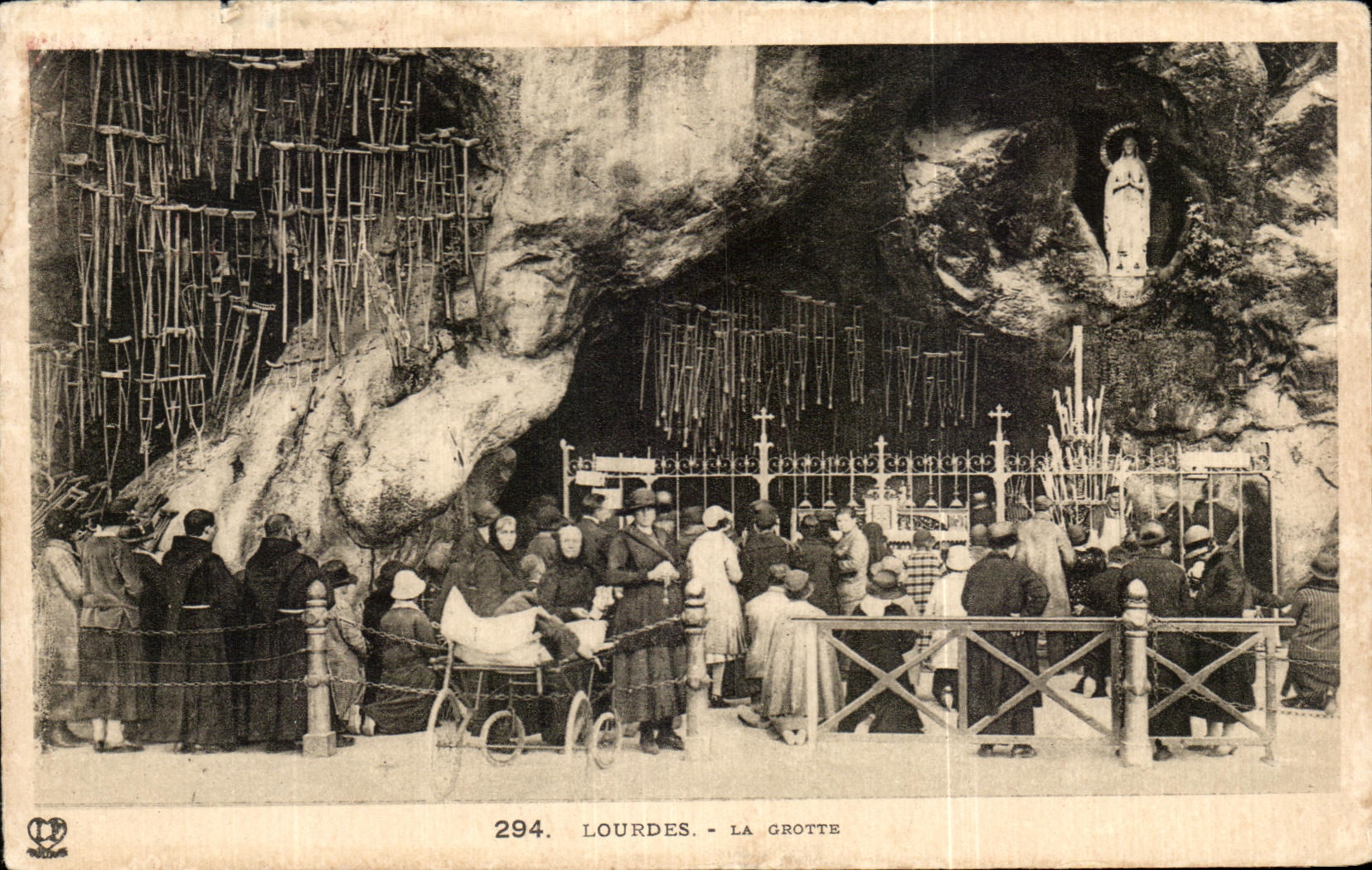 CPA Lourdes the Cave