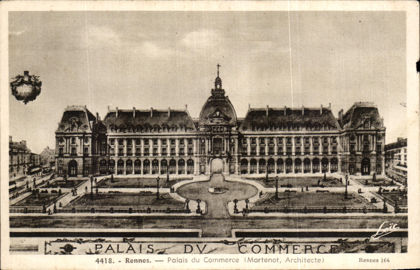 CPA Palais Du Commerce Rennes Palais du Commerce