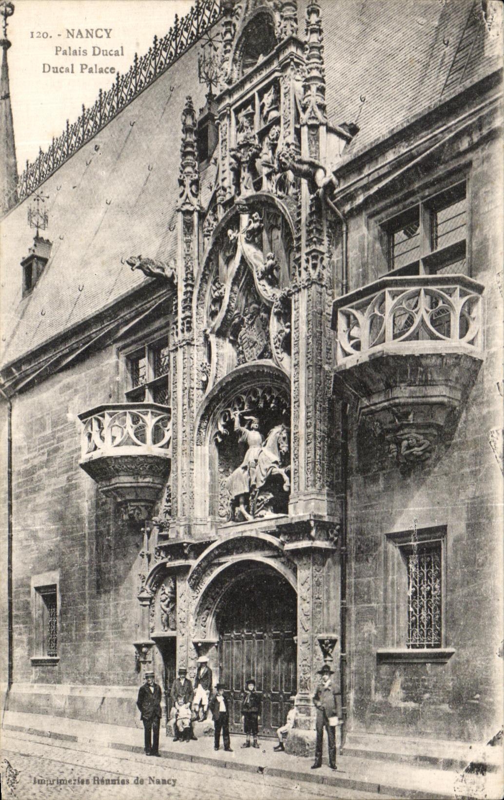 CPA Nancy Palais Ducal Enfants 