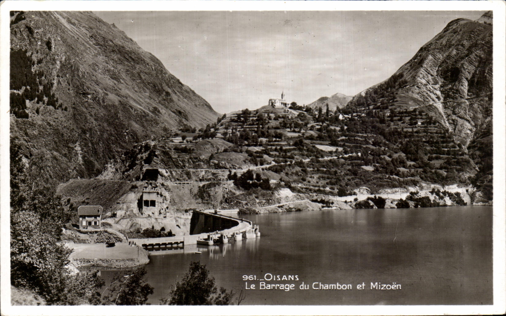 CPA Oisans Stopping of Chambon and Mizoen