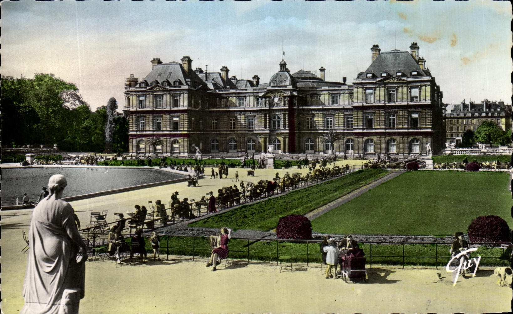 CPA Paris y las maravillas jardin y paladar de Luxemburgo