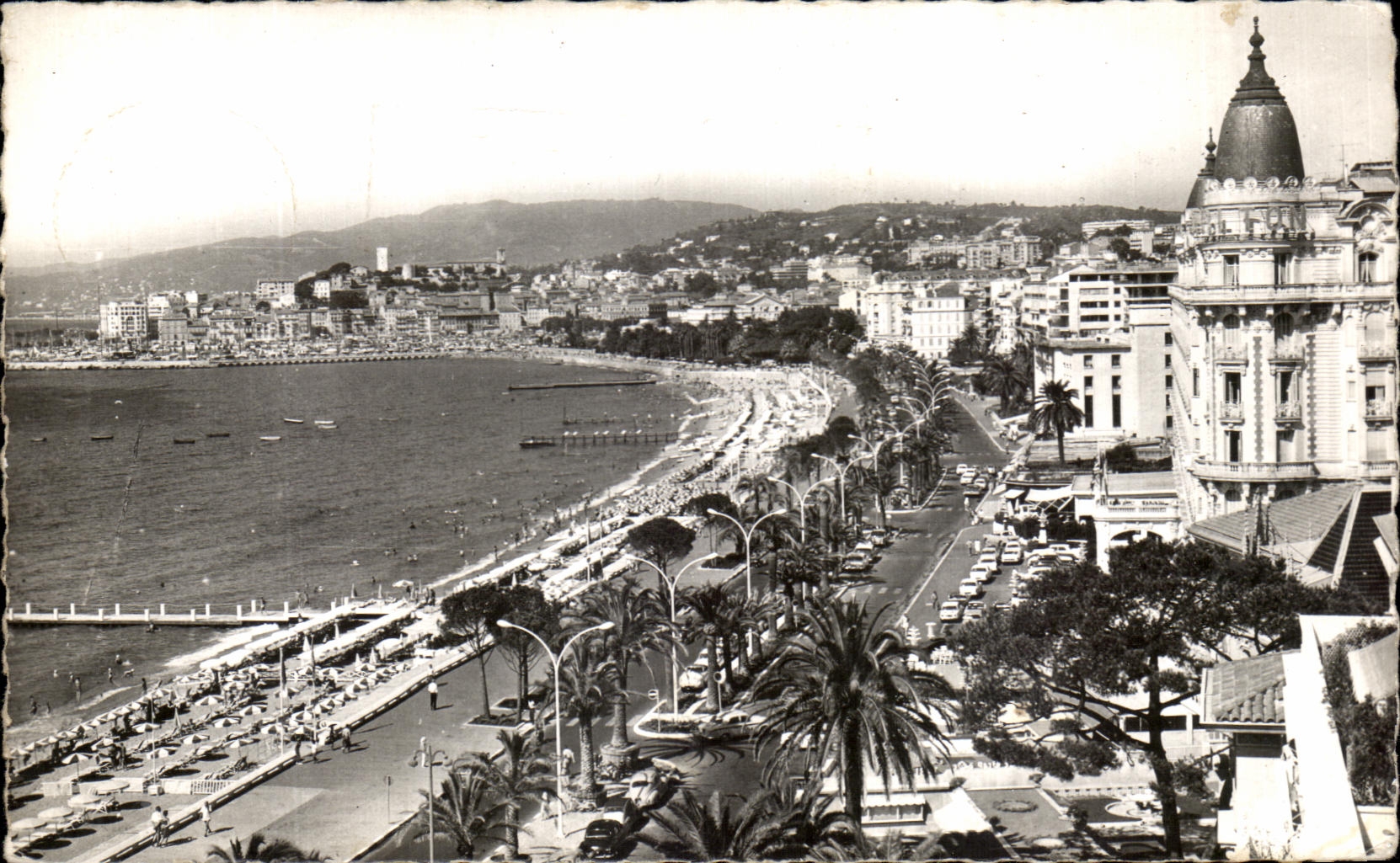 CPA the Dimension Of Cannes Azure the small cross