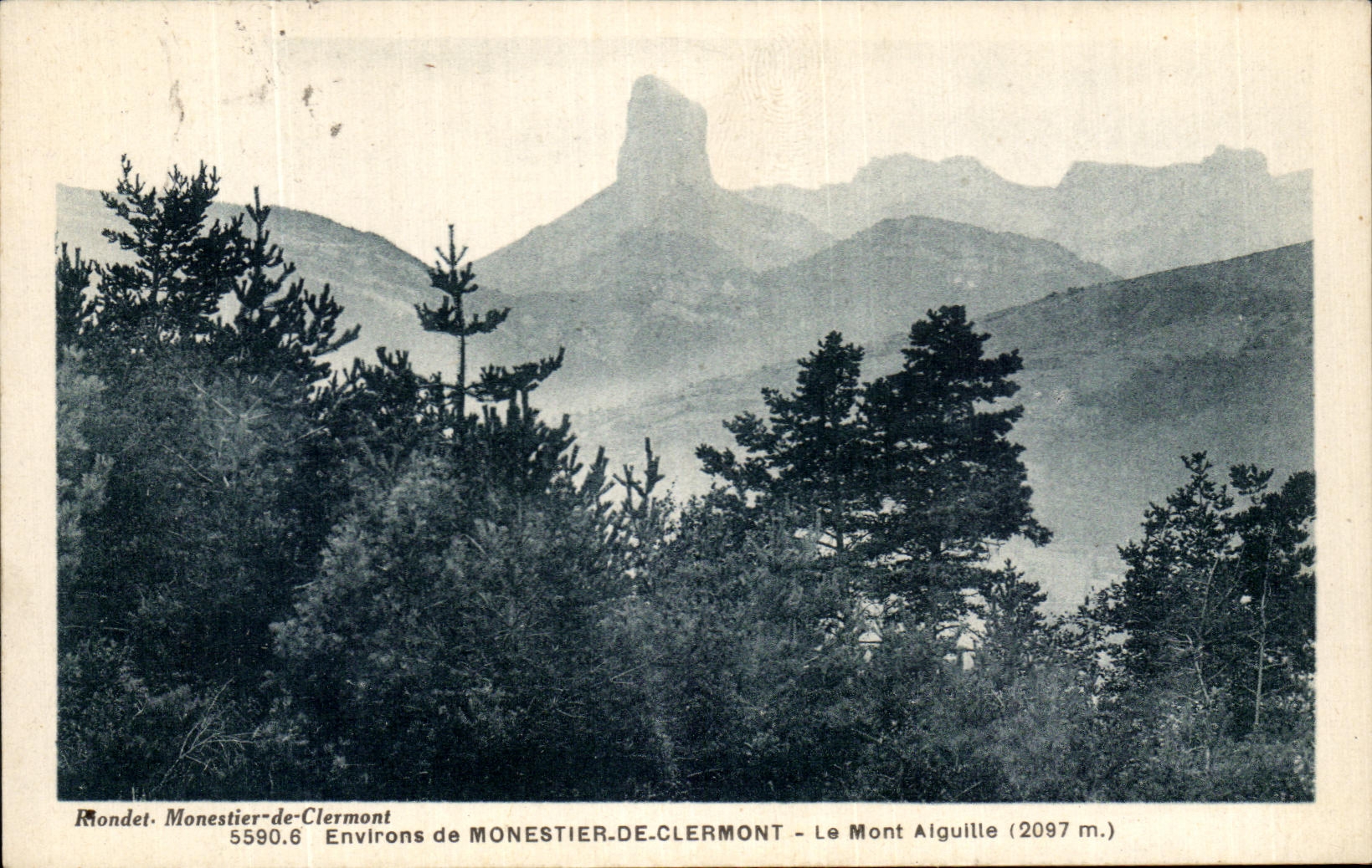 CPA Environs of Monestier De Clermont the Mount Switches