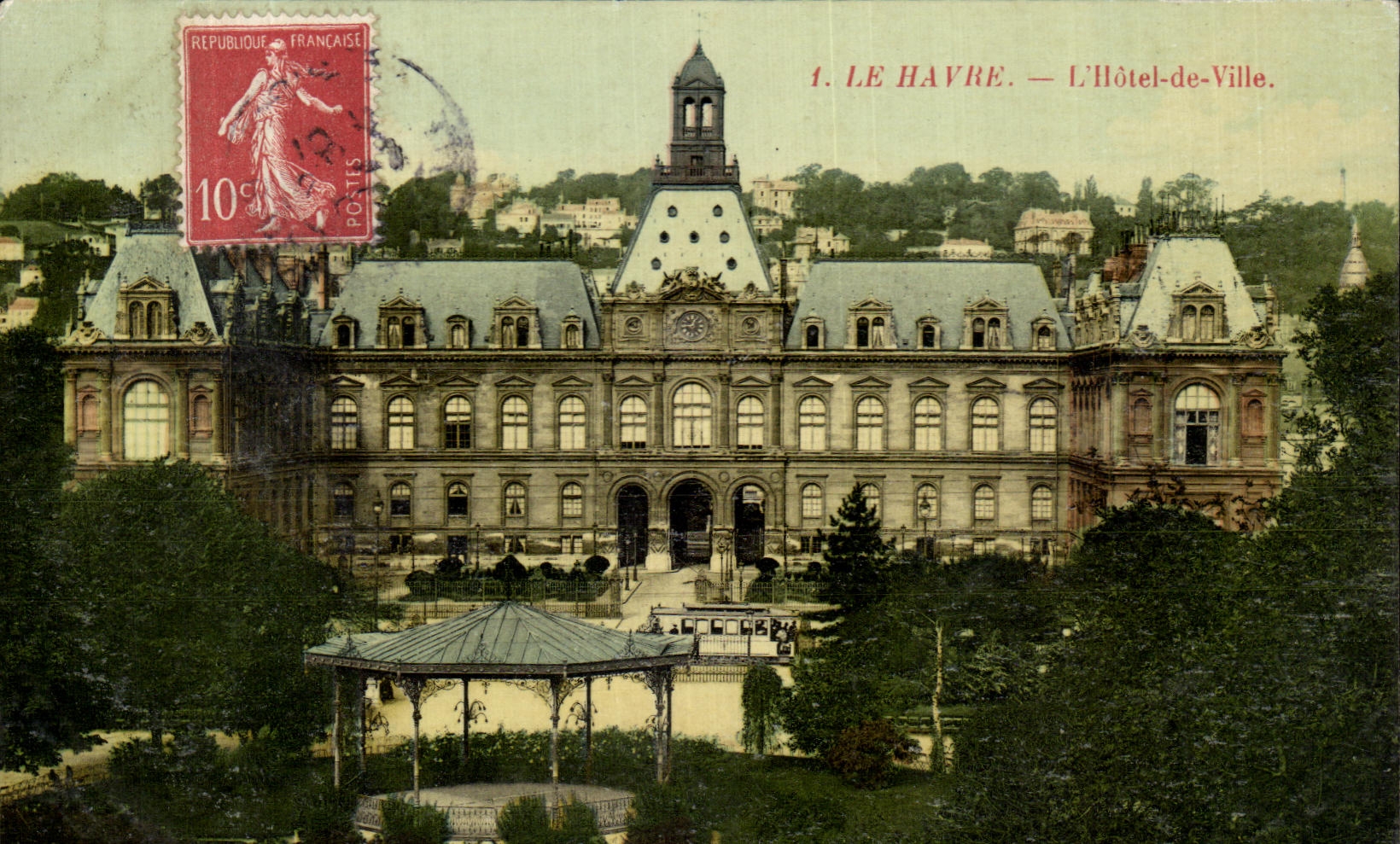 CPA Le Havre the town hall