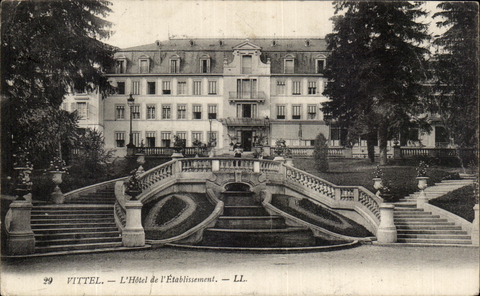 CPA Vittel the hotel Of the Establishment