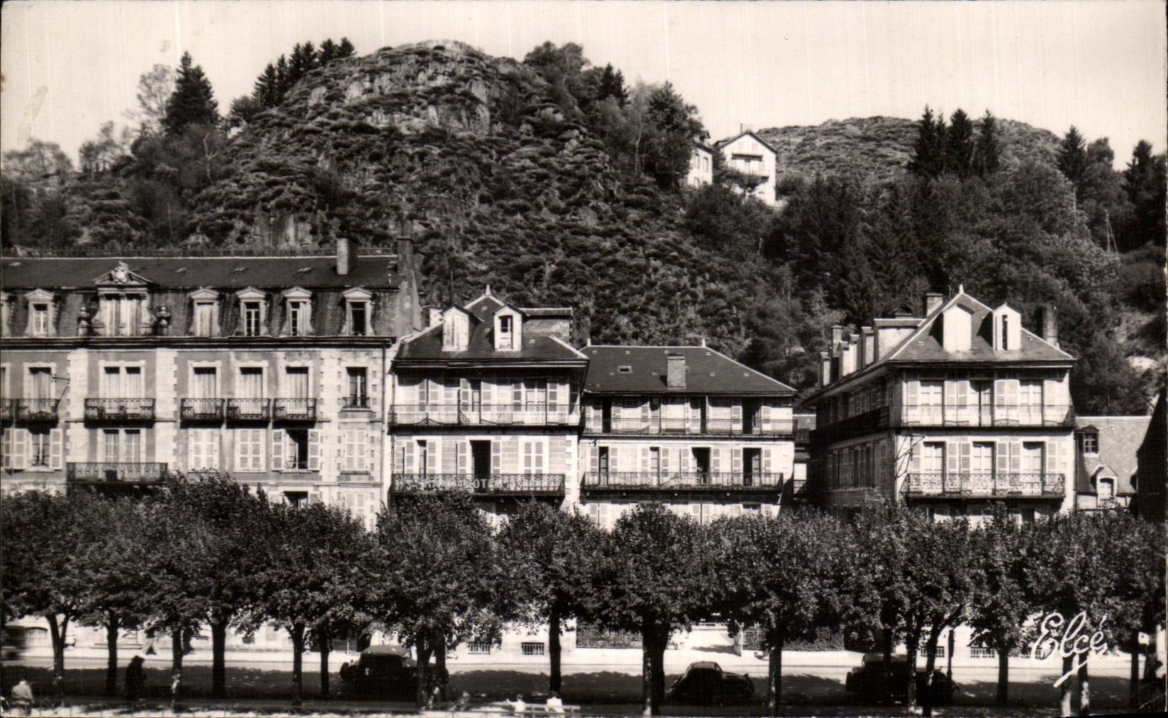 CPA Bourboule the Rock of the Fairies Rocks of Bourboule