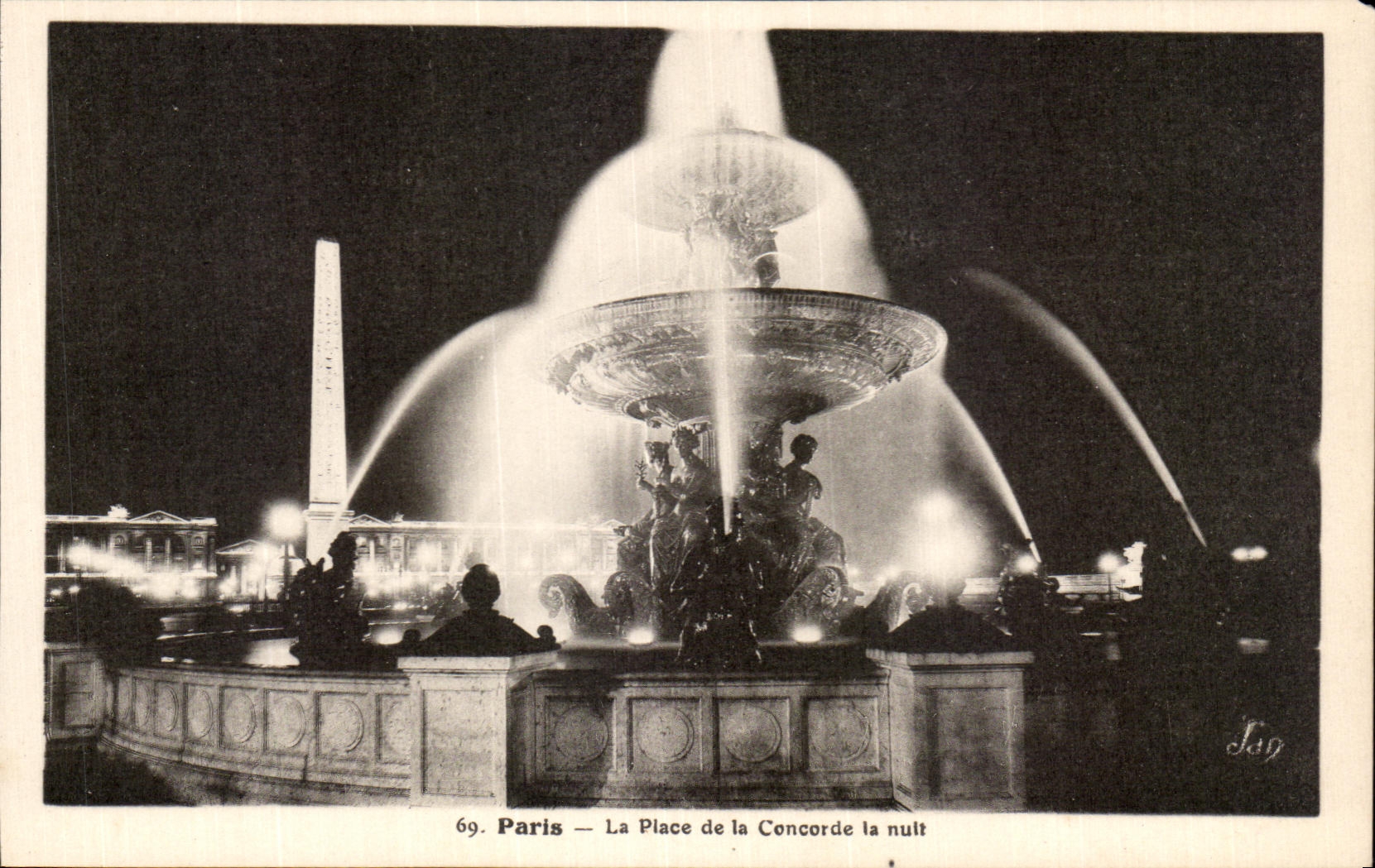 CPA Paris the Palate of the Harmony the nult