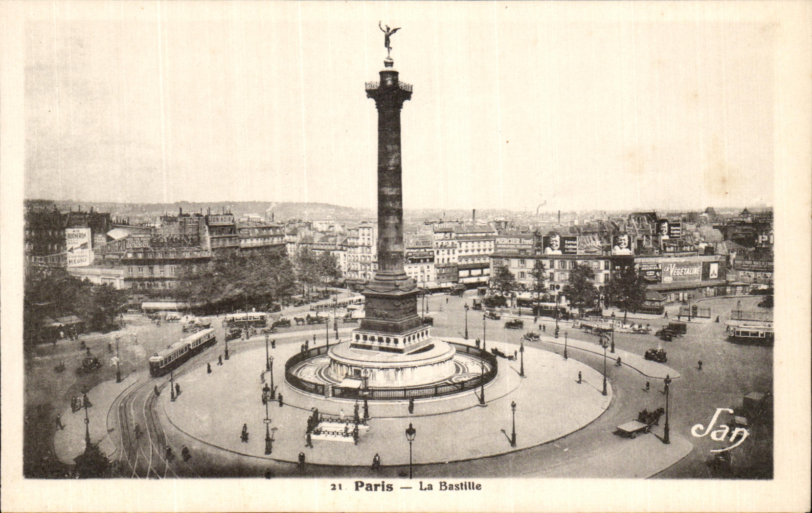 CPA Paris the Bastille