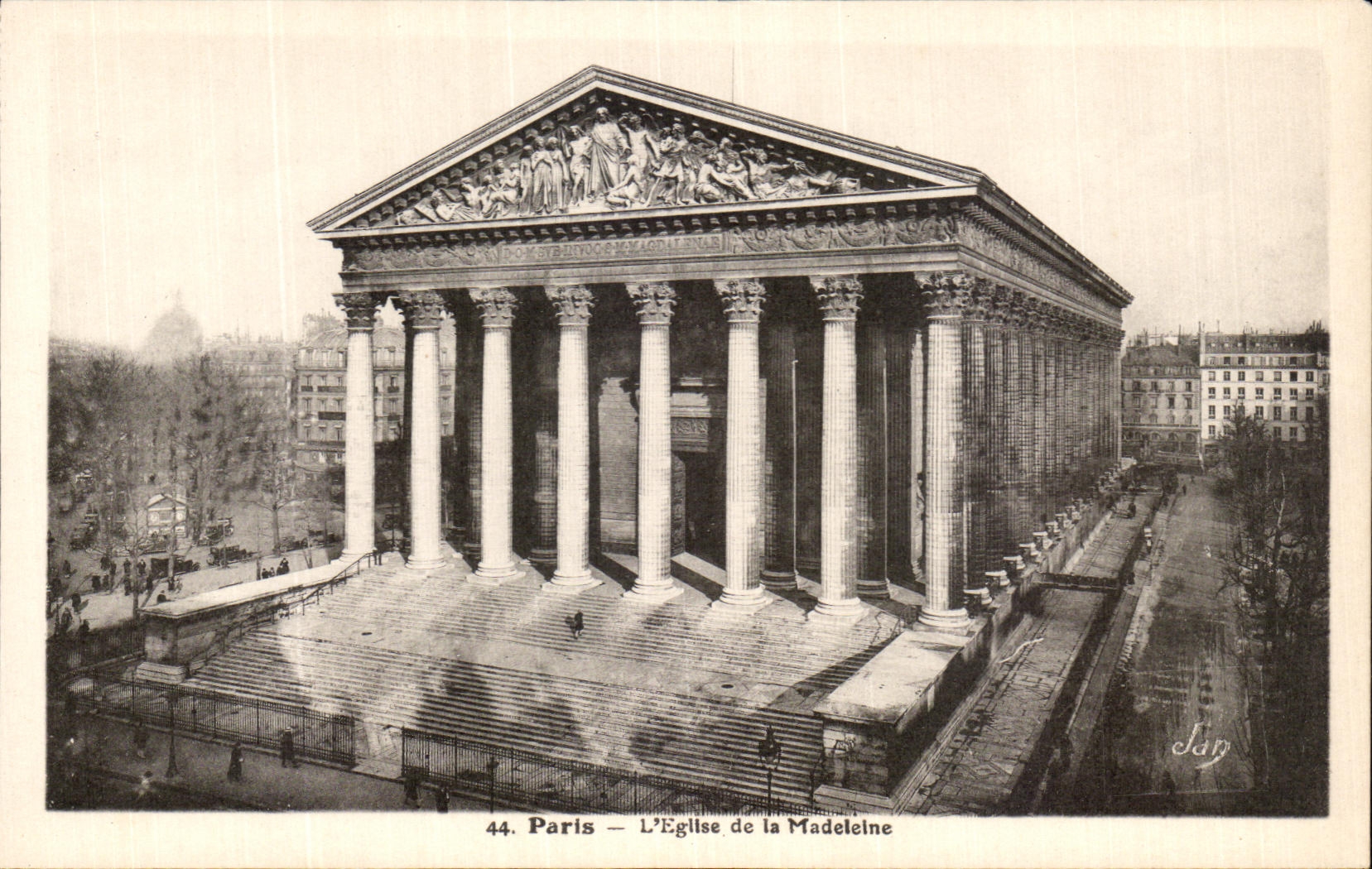 CPA Paris the Church of the Madeleine