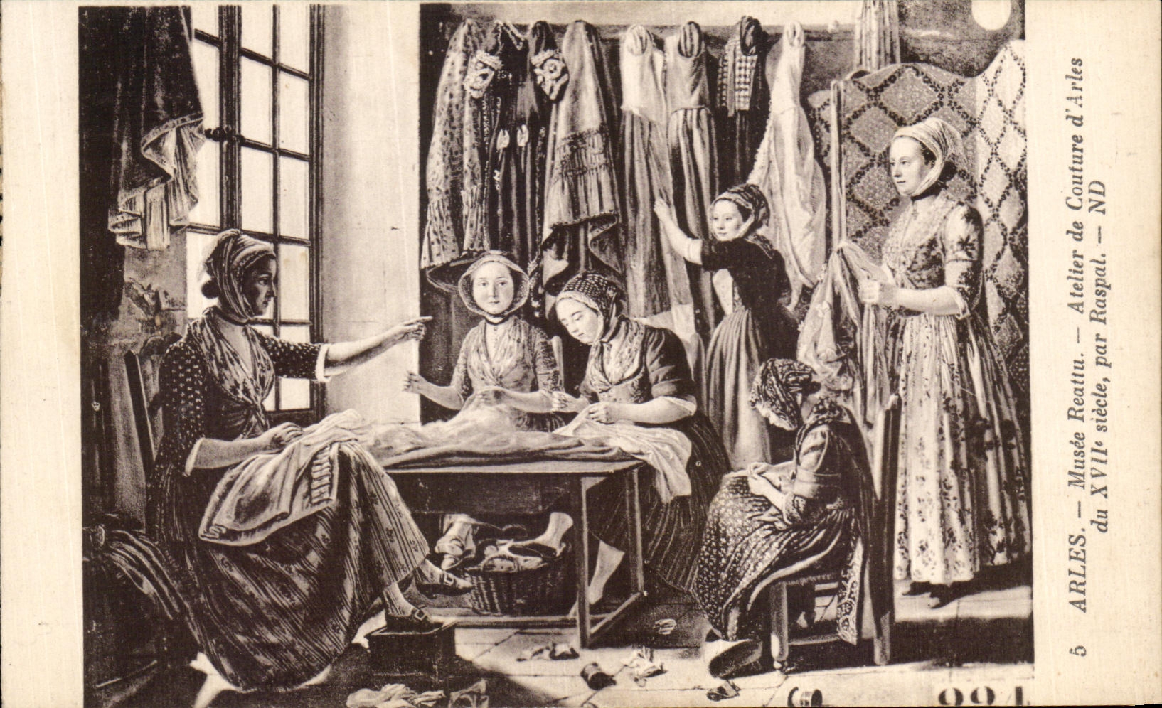 CPA Arles Museum Reattu Workshop of seam of Arles by Raspal