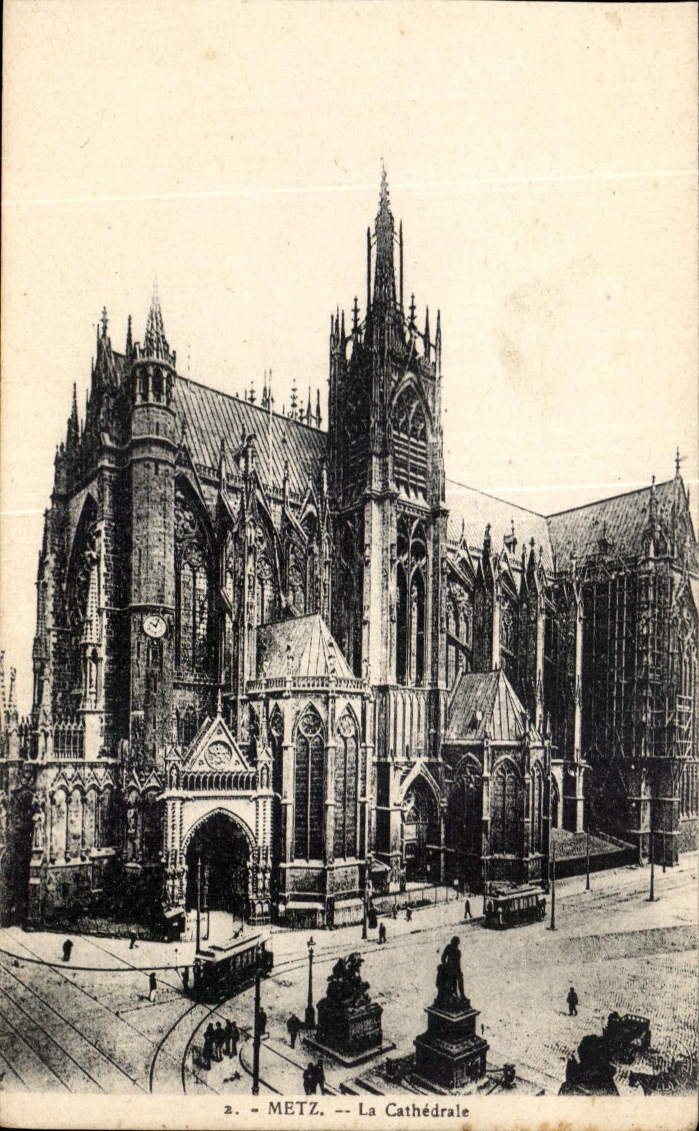 CPA Metz la catedral