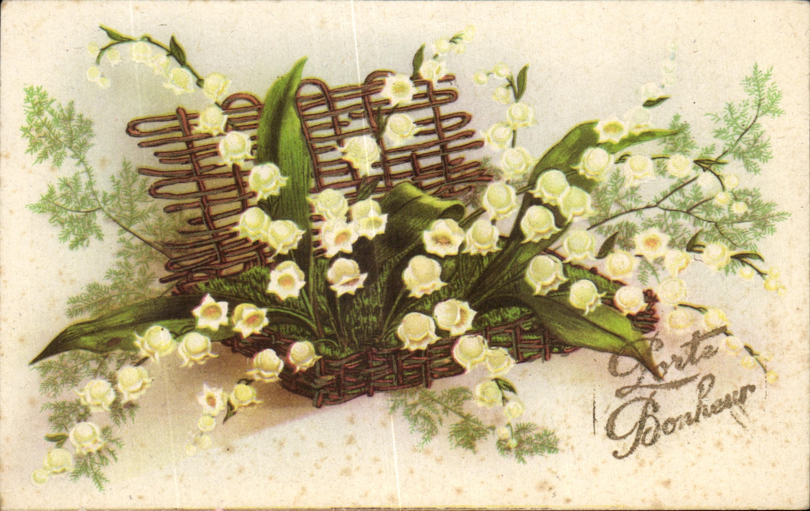 La fantasia de CPA florece el lirio de los valles