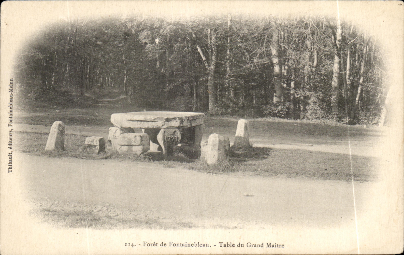 CPA Foret of Fontainebleau Counts of the Large Master