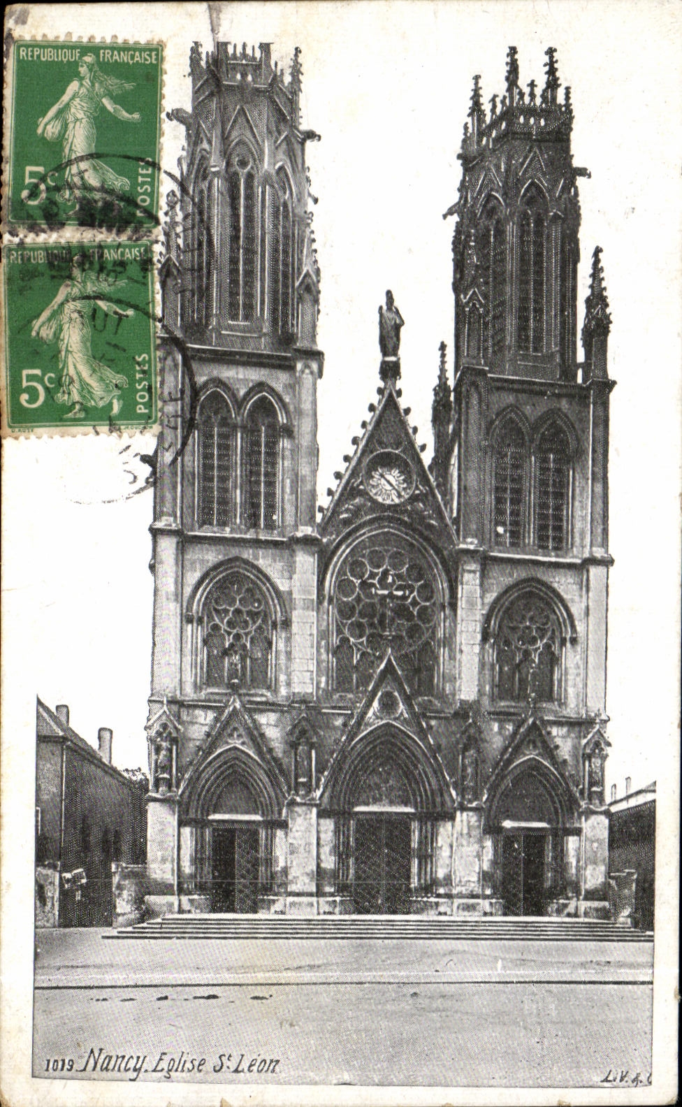 CPA Nancy Eglise St Leon