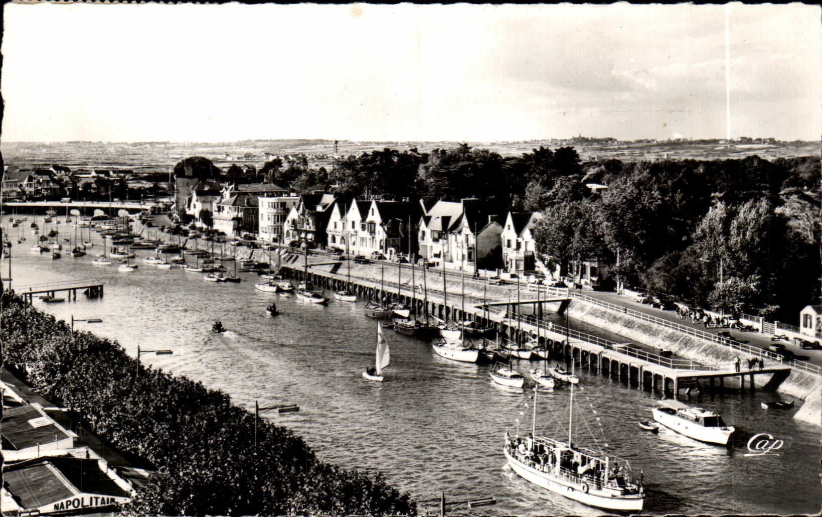 CPSM La Baule the Port Boats