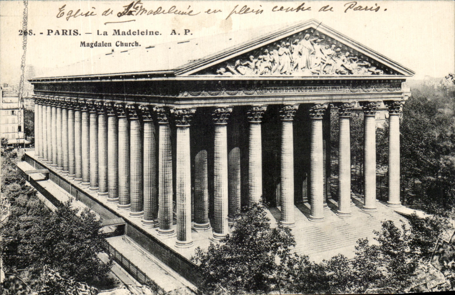 CPA Paris the Madeleine