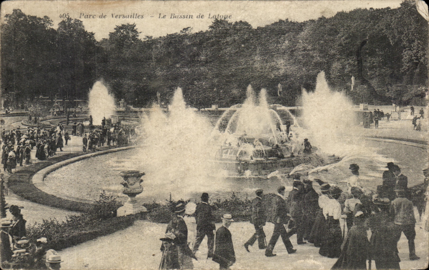 CPA Parc de Versailles Le Bassin de Latone 