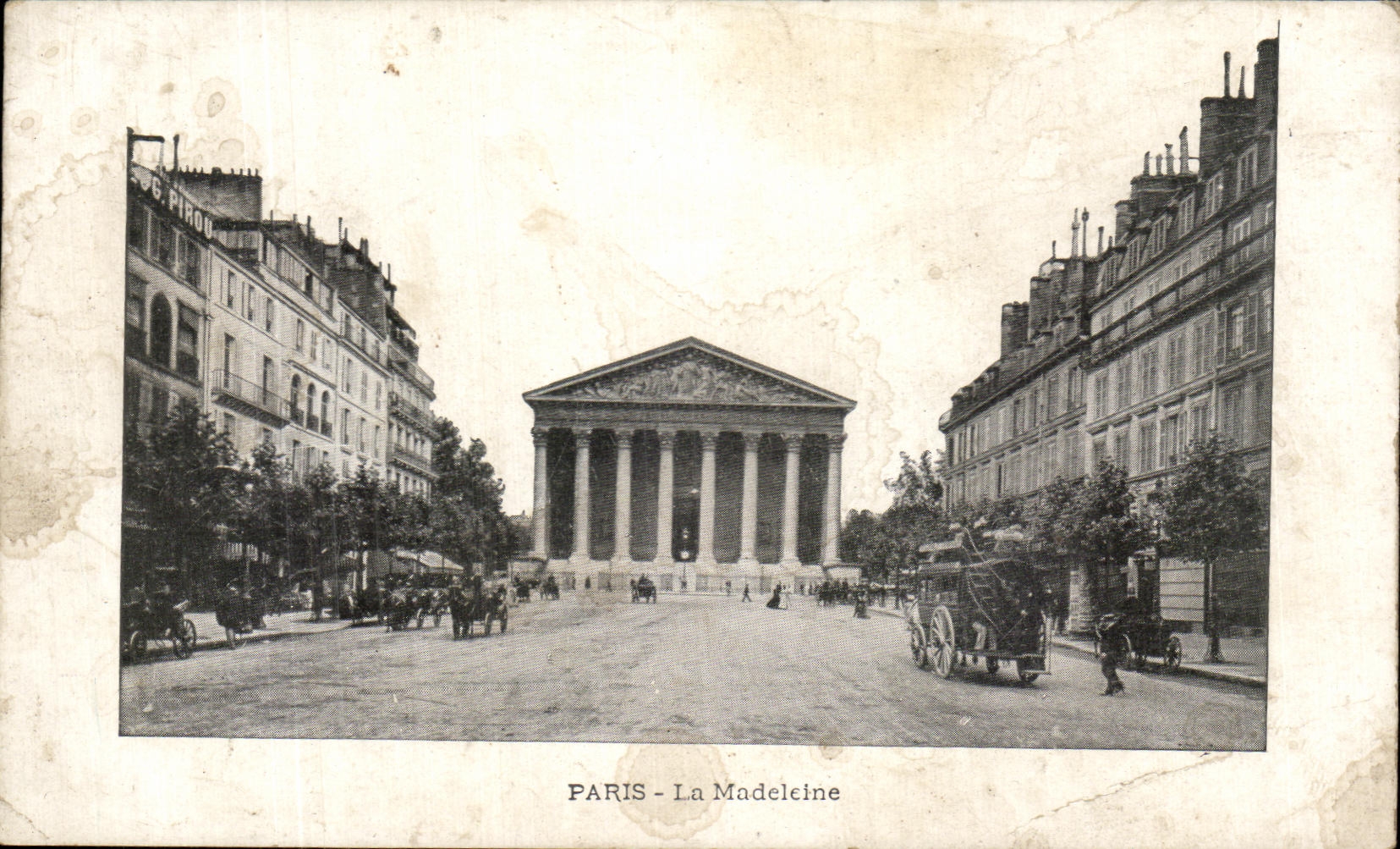 CPA Paris the Madeleine