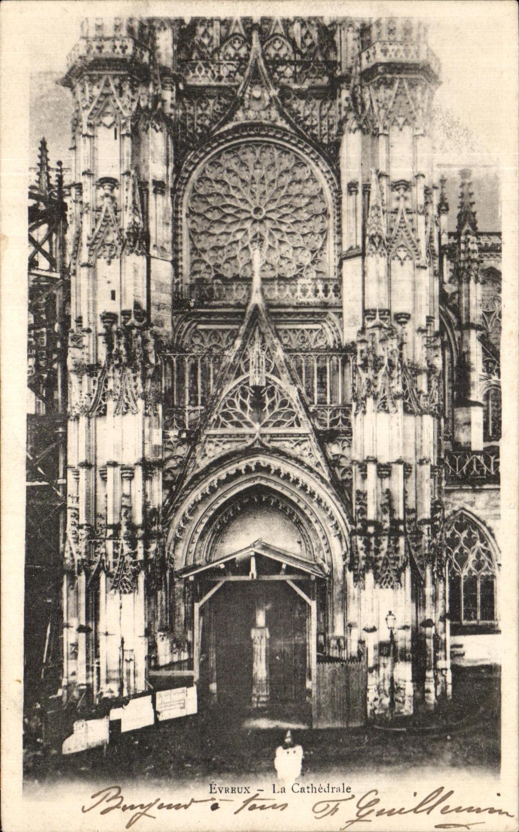 CPA Evreux the Cathedral