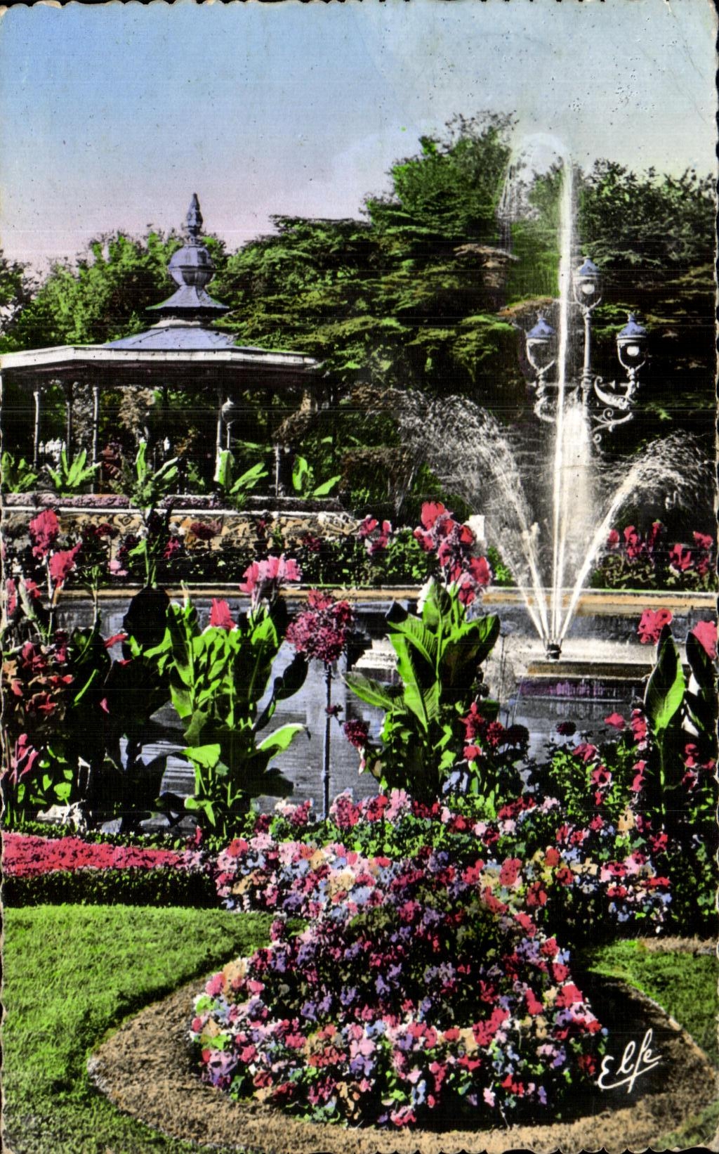 CPSM Les Jardins de Toulouse La Piece d'Eau du Grand Rond