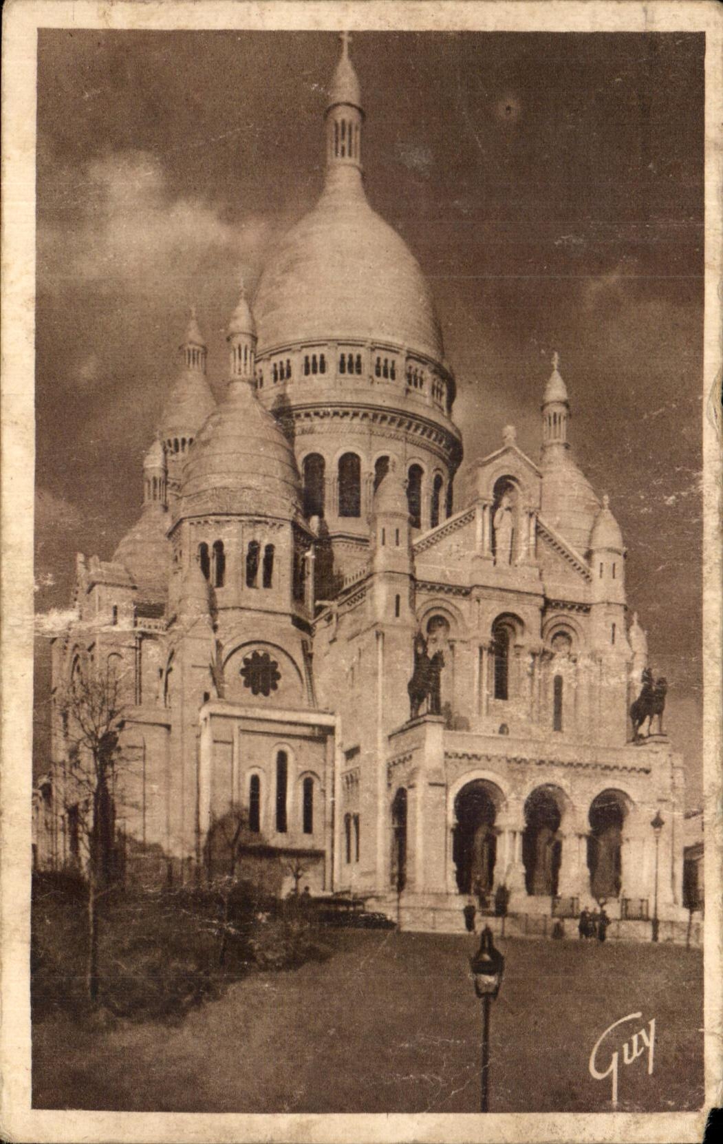 CPA Paris et Ses Merveilles Basilique Du Sacre Coeur De Montmartre