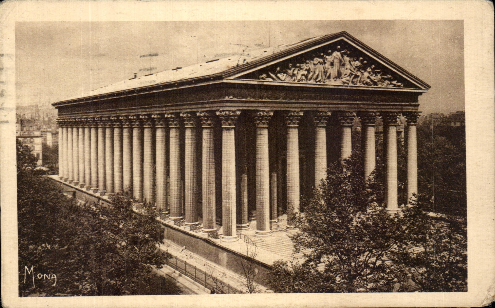 CPA the Madeleine Paris