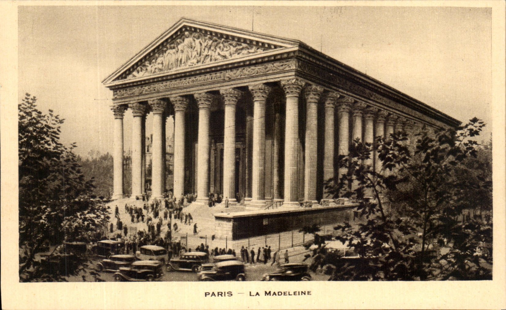 CPA Paris the Madeleine