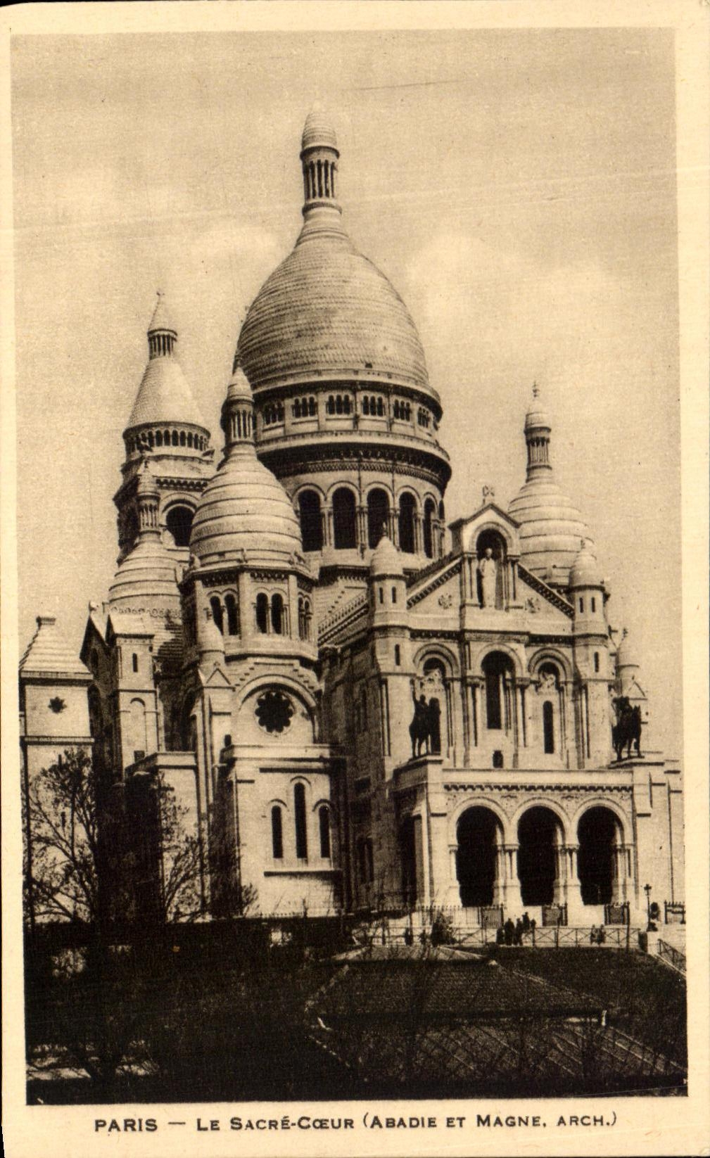 CPA Paris Le Sacre Coeur Montmartre